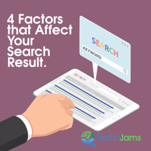 Four Factors that Affect Search Results